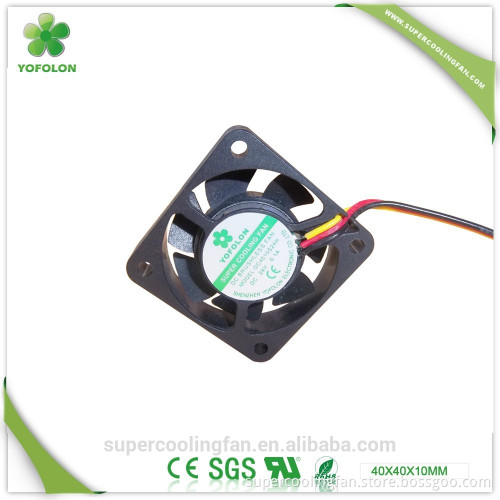 40x40x10mm 12V dc fan 9000rpm high cfm fan, toyon cooling fan, micro dc fan